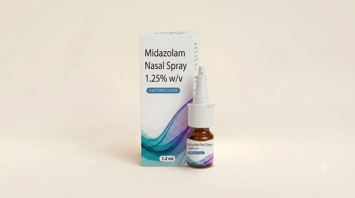 Biodeal Midazolam nasal spray packshot — India's leading nasal spray CDMO